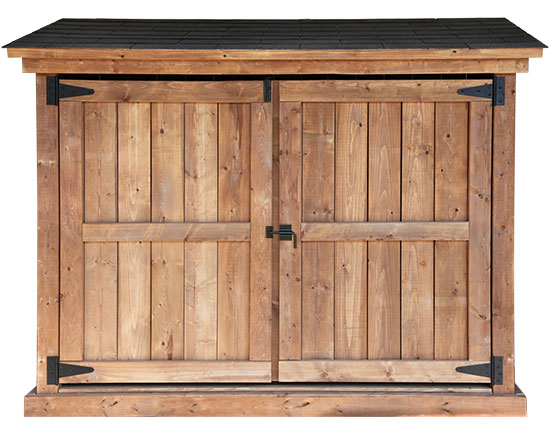 Shed for bikes