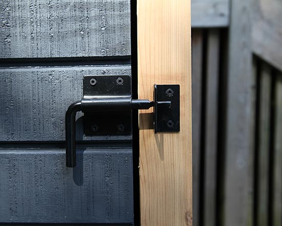 Shed for green bins