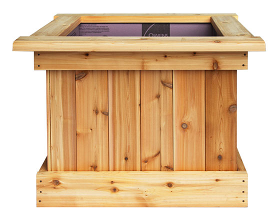 Cedar tree planters